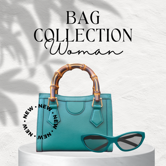 Blue White Modern Women Bag Collection Instagram Post